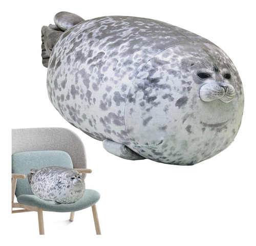 2pcs Juguete Peluche Foca Almohada Foca Algodón Cómodo