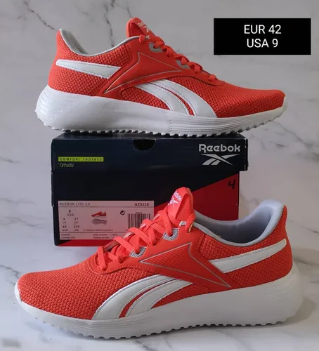 Zapatos Reebok Lite 3 Talla 42 Caballero Color Naranja