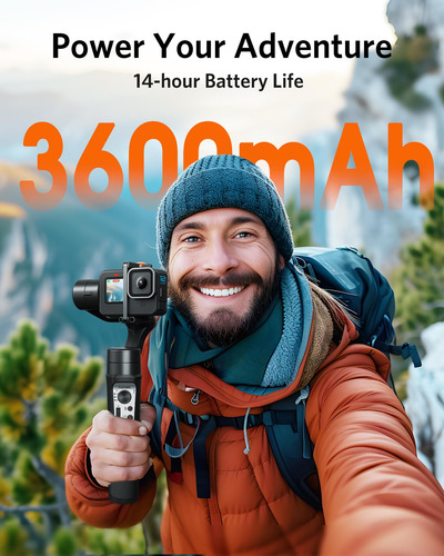 Estabilizador De Cardán 3 Ejes Gopro Hero 11 10 9 Mmg