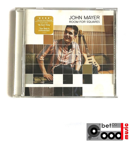 Cd John Mayer - Room For Squares - Printed In Usa Como Nuevo