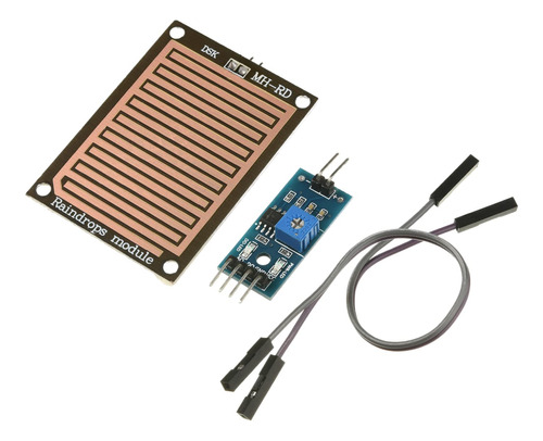 Fielect Modulo De Gotas De Lluvia Sensor De Deteccion De Llu