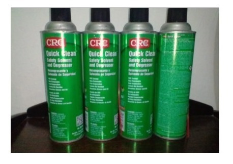 Crc Quick Clean Solvente Y Desengrasante De Seguridad 539g