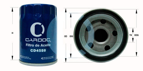 Filtro Aceite Cardoc Fiat Palio, Punto, Siena, Strada