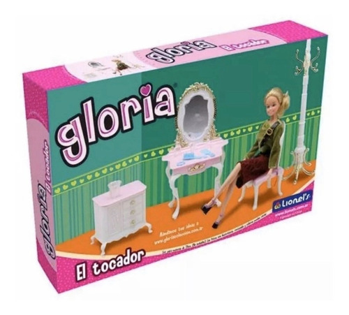 Ambientes Y Muebles Para Muñecas El Tocador - Gloria