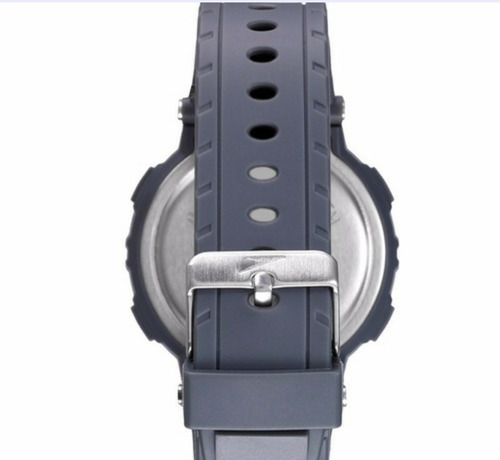 Relógio Masculino Speedo Grande Cinza Borracha Cronômetro