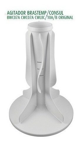 Imagem 2 de 3 de Batedor De Roupa Brastemp 10kg Lavadora Ative Bwl11a Consul