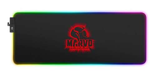 Imagen 1 de 7 de Mouse Pad Gamer Led Rgb Retroiluminado Usb 800x300x4mm Pcreg