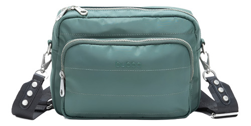 Bolsa Crossbody Bubba Bags Mini Purse Victoria Unisex Grass Lisa Metalicos Negra