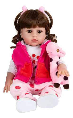 Bebê Sweetie Reborn (r) Realista Silicone-doll 48cm
