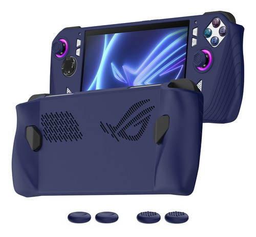 Para La Consola De Juegos Portátil Rog Ally Silicone Pro Con