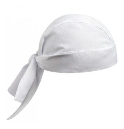 Gorro, Cofia Pirata Chef, Bandana, Antimancha, Cocina X 6 Un