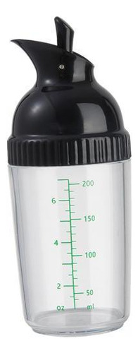 5 Coctelera Compatible Con Aderezo De Ensalada, Negro