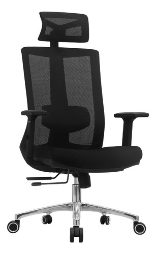 Silla De Oficina Presidencial Ergonomus Con Apoya Cabezas