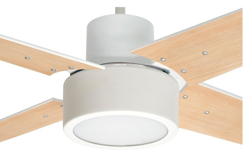 Imagen 2 de 7 de Ventilador De Techo Blanco Moderno Protalia Premium