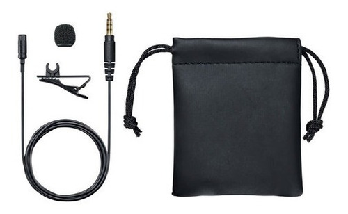 Imagen 5 de 9 de Micrófono Corbatero Shure Mvl Motiv Miniplug Omnidireccional Negro