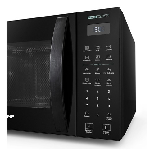 Micro-ondas Brastemp Tecnologia Air Fryer Preto 29l Bmc29ae