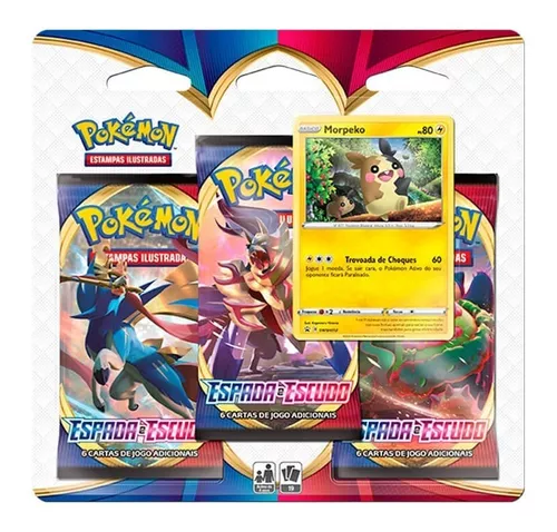 Kit Carta Pokémon Rillaboom Thwackey Grookey Espada Escudo