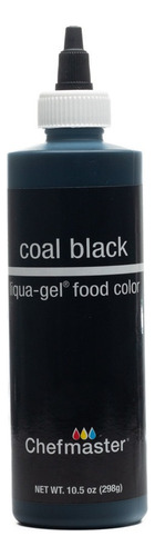 Colorante Chefmaster Negro / Coal Black 298 Gramos / 10.5 Oz