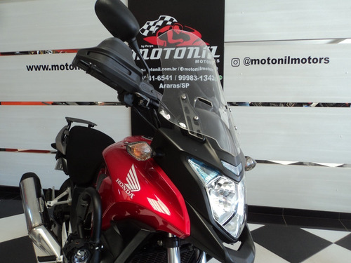 Imagem 11 de 11 de Honda Cb500 X Abs Vermelha 2015