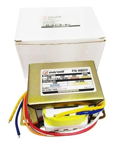 Transformador De 24v A 80va De 120/208/240v Tienda Chacaito