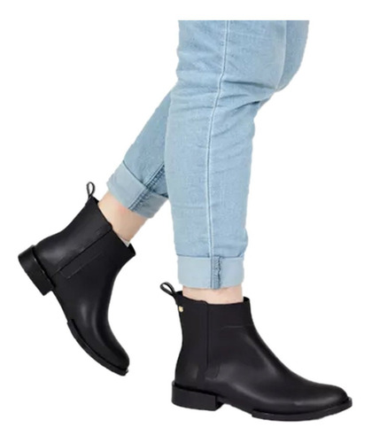 Bota Galocha Feminina Petite Jolie Pvc J-lastic Cano Curto | Mercado Livre