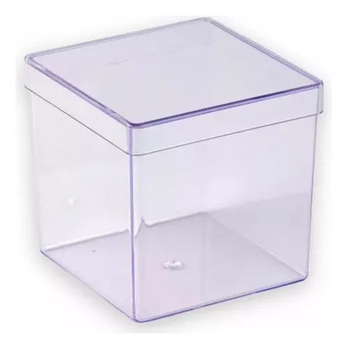 15 Caixinha Em Acrilico 8x8 Caixa (15 Unidades) Lembrancinha