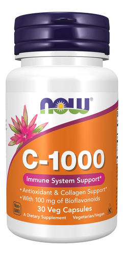 Ahora Suplementos De Alimentos, Vitamina C-1,000 Con 4ptyi