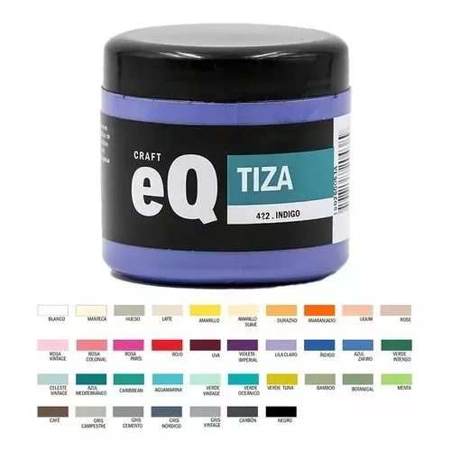 Blanco Pintura a la Tiza EQ Arte x 900ml