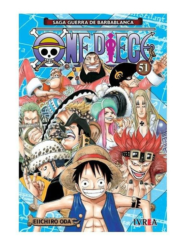 Manga One Piece N°51 - Hiichiro Oda -ivrea