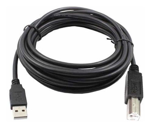 Cable usb LMD ELECTRONICA CABLE IMPRESORA 3 MTS EG con entrada USB-A salida USB-B