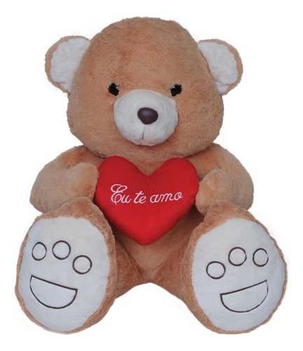 Urso De Pelúcia Eu Te Amo 70cm - Lovely Toys