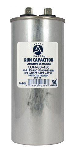 Appli Parts Condensador Capacitor De Marcha 80 Mfd Uf (