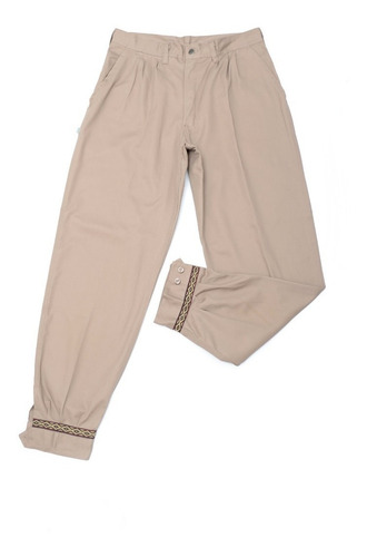 Imagen 2 de 3 de Pantalon Bombacha De Campo Ombu Con Guarda Pampa