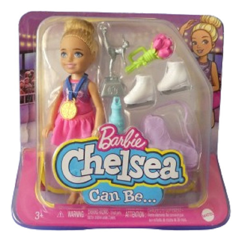 Barbie Chelsea Can Be , Patinadora Sobre Hielo .