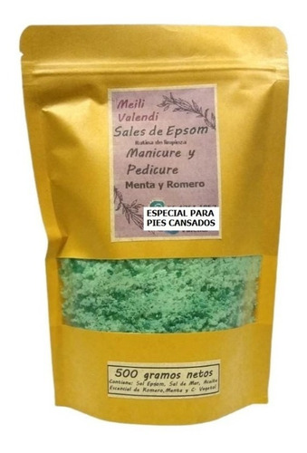 Sales Exfoliantes Pies Y Manos Menta/romero 1.5 Kilos 