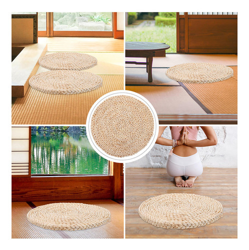 Cojín De Asiento Tejido Natural Para El Hogar, 1 Pieza, Cómo