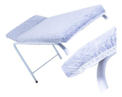 Lençol Tnt C/elastico Sanfonado Para Esteticistas 10 Unid.