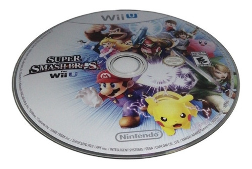 Super Smash Bros For Wii U | Nintendo | Wiiu | Gamerooms (Usado)