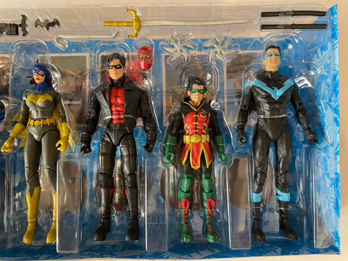 Batman Family Set De 5 Figuras Mcfarlane Dc Multiverse Gold (Usado)