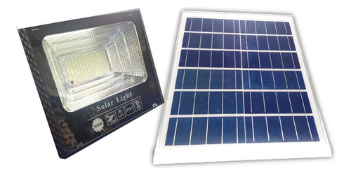 Reflector Solar- Lampara Solar De 200 Watts Ilumina 18000 Lm