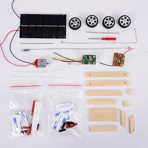 Coche Solar Con Control Remoto Diy Kit De Para Stem Proyecto