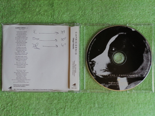 Eam Cd Maxi Single Duncan Dhu Capricornio 1994 Promocional (Usado)