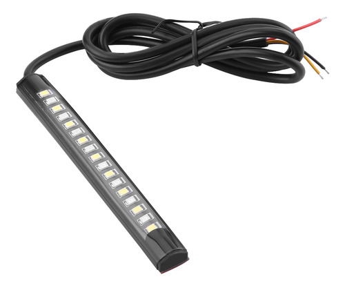 1 Par Motocicleta Carro Flexível 17 Smd Levou Cauda Luz Tira