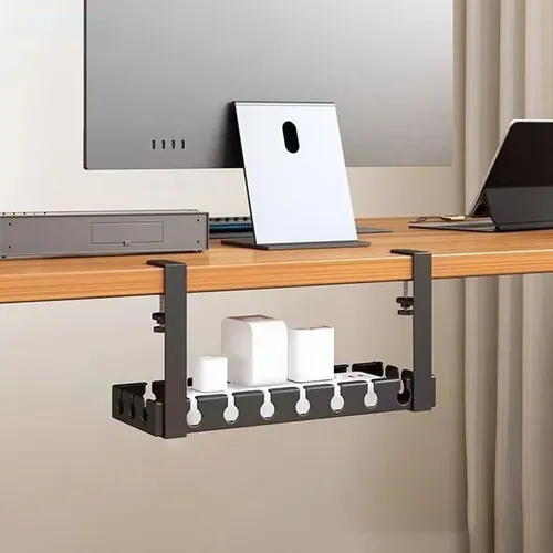 Organizador De Cables Flexible Para Escritorio (130x6,8x3,5 Cm) – Di Adiós Al Enredo De Cables