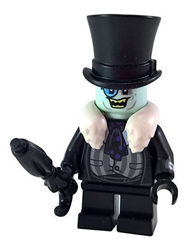 Pelicula De Lego Batman - Minifigura De Pingüino Con Paragu