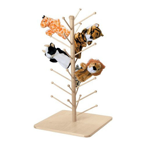 - Mtc-501 Árbol De Marionetas De Madera Educativa, Soporte.