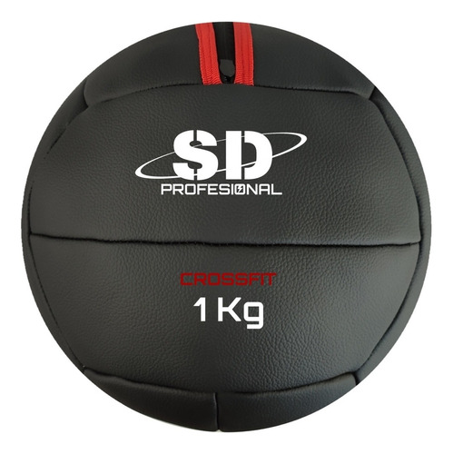 Balón Medicinal  Reforzado 1kg Crossfit Fitness Sd