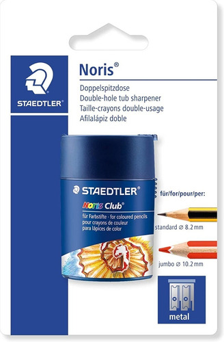 Apontador Duplo Staedtler Com Depósito Noris Club