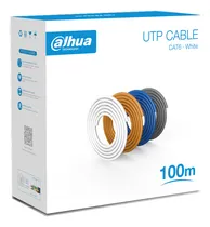 Comprar Dahua Pfm920i-6un-c-100 Bobina 100m Cable Utp Cat6 100% Cobre Para una Transmisión Óptima Cubierta retardante de flama y cuenta con certificación CE CPR Eca ideal para instalaciones de video y redes