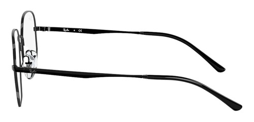 Sunstore - Marcos De Receta Ray Ban Hexagonal 3682 Color Negro Talle Medium (51)